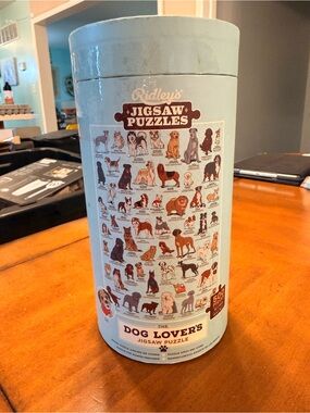 Ridley's Dog Lover's Jigsaw Puzzle - Light Blue